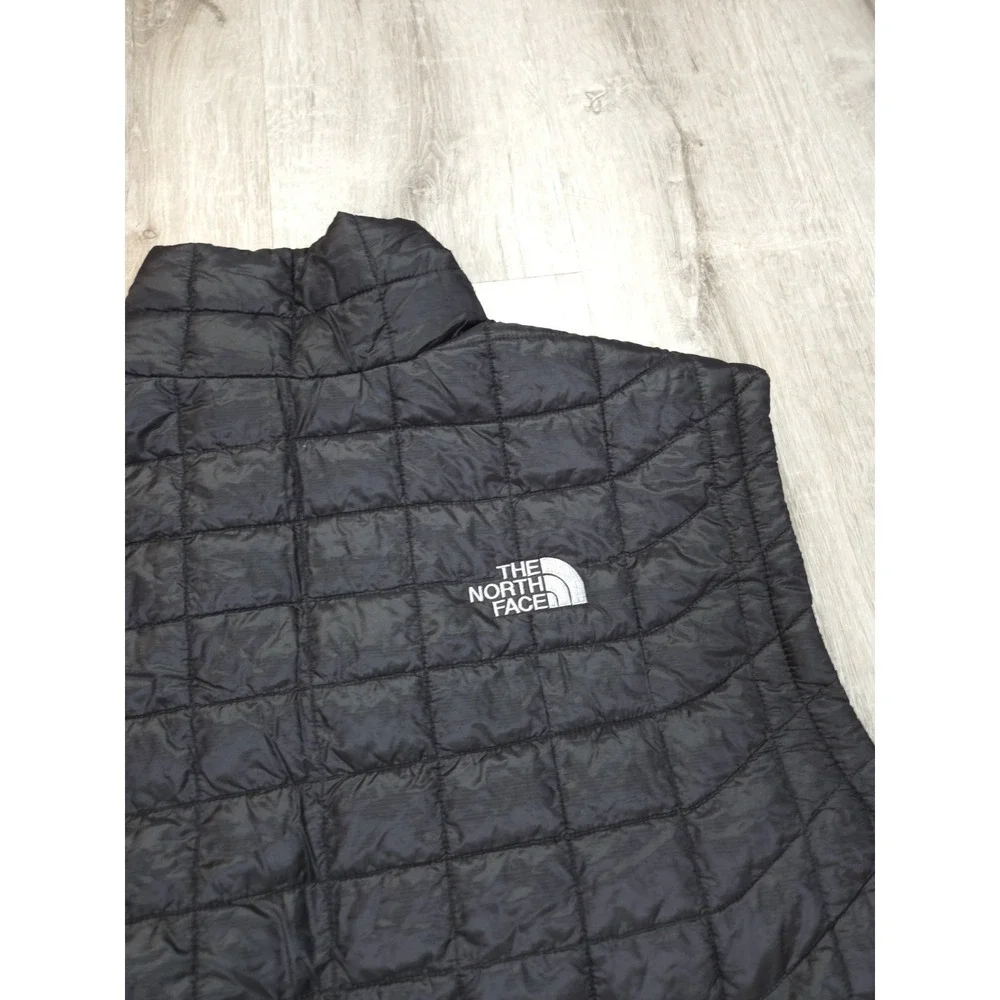 The North Face Thermoball Eco Vest Mens‎ XL Black Puffer Full Zip